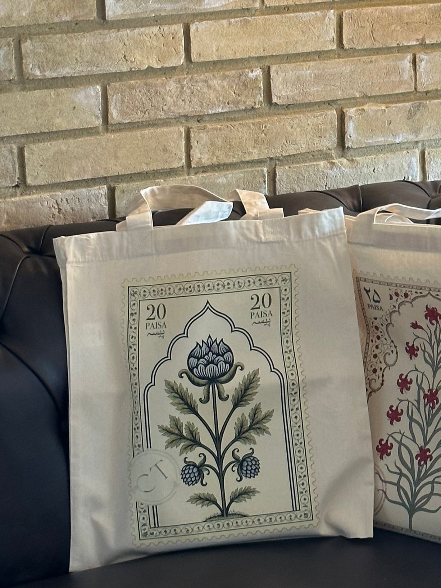 Lotus Stamp Tote