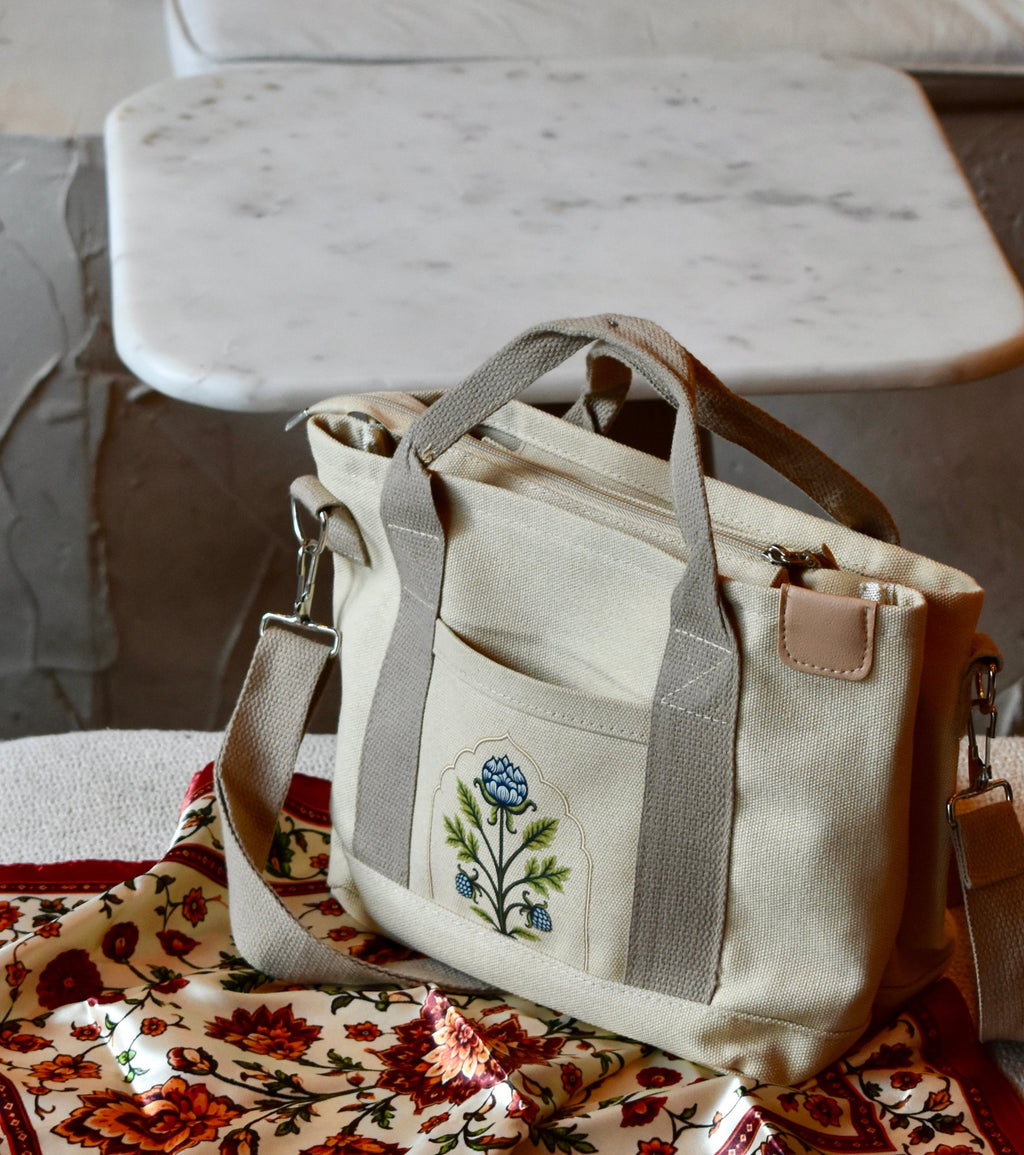 Blue Lotus Crossbody